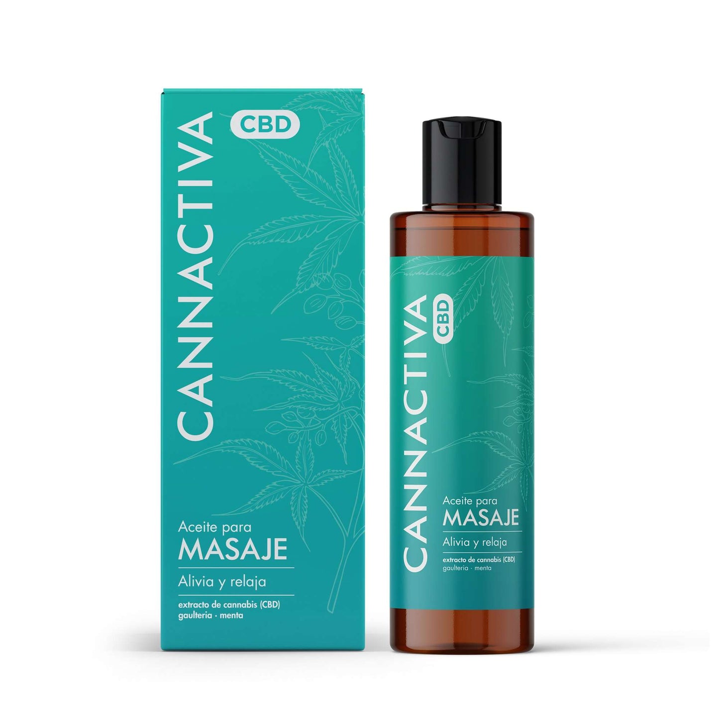 Óleo de Massagem Cannactiva CBD (200ml)