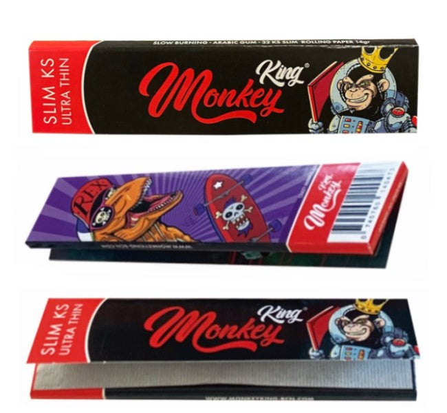 Mortalhas King Monkey King Size Slim Ultra Thin (caixa)