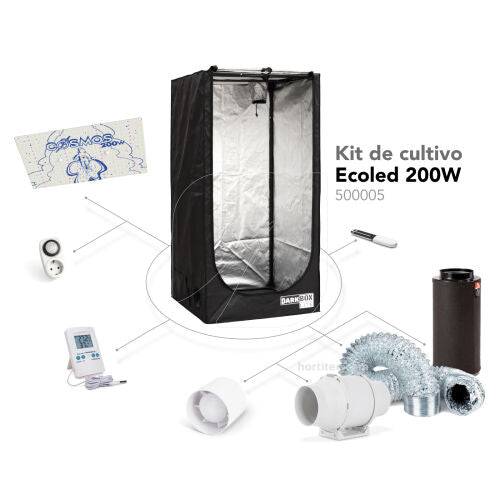 Kit de cultivo EcoLed 200w