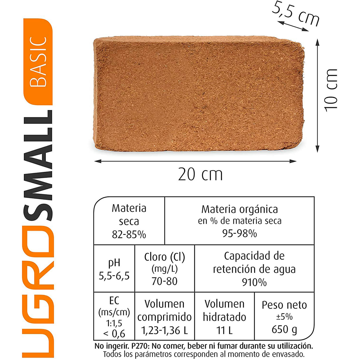 Tijolo Coco Ugro Small Basic