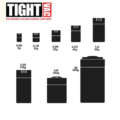 Tight Vac containers (pack)