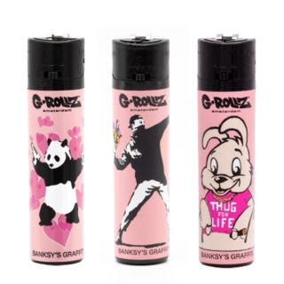 Isqueiros Clipper Banksy edition (caixa)