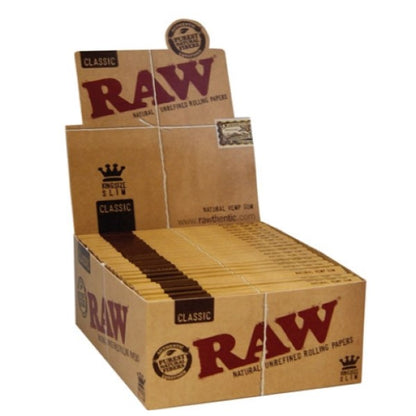 Mortalhas RAW King Size Slim Classic (caixa)