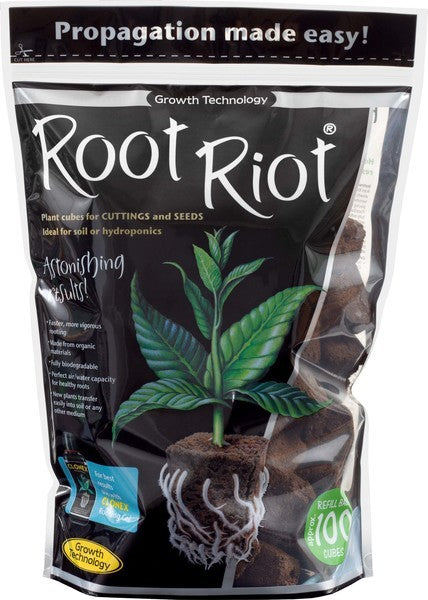 Jiffys Root Riot  - 50 unidades